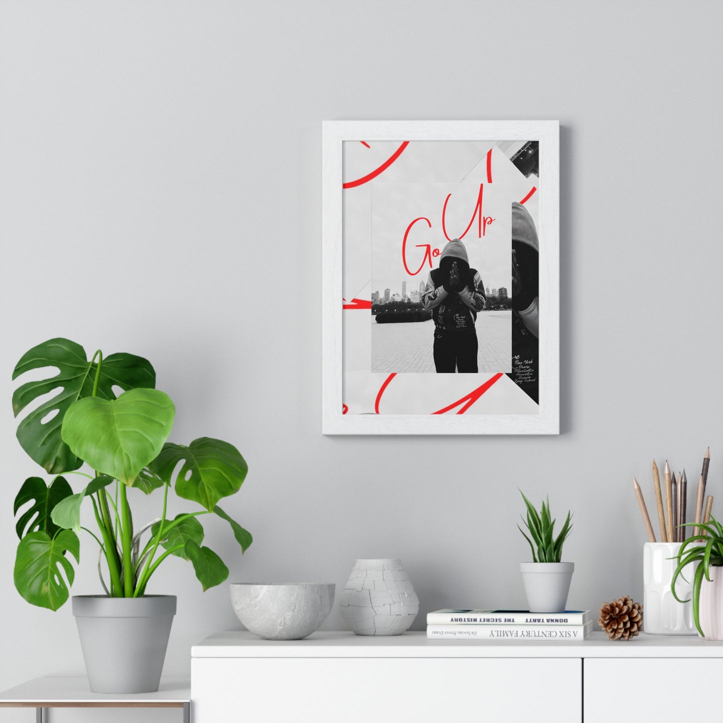 GO UP ALBUM POSTER (FRAMED)