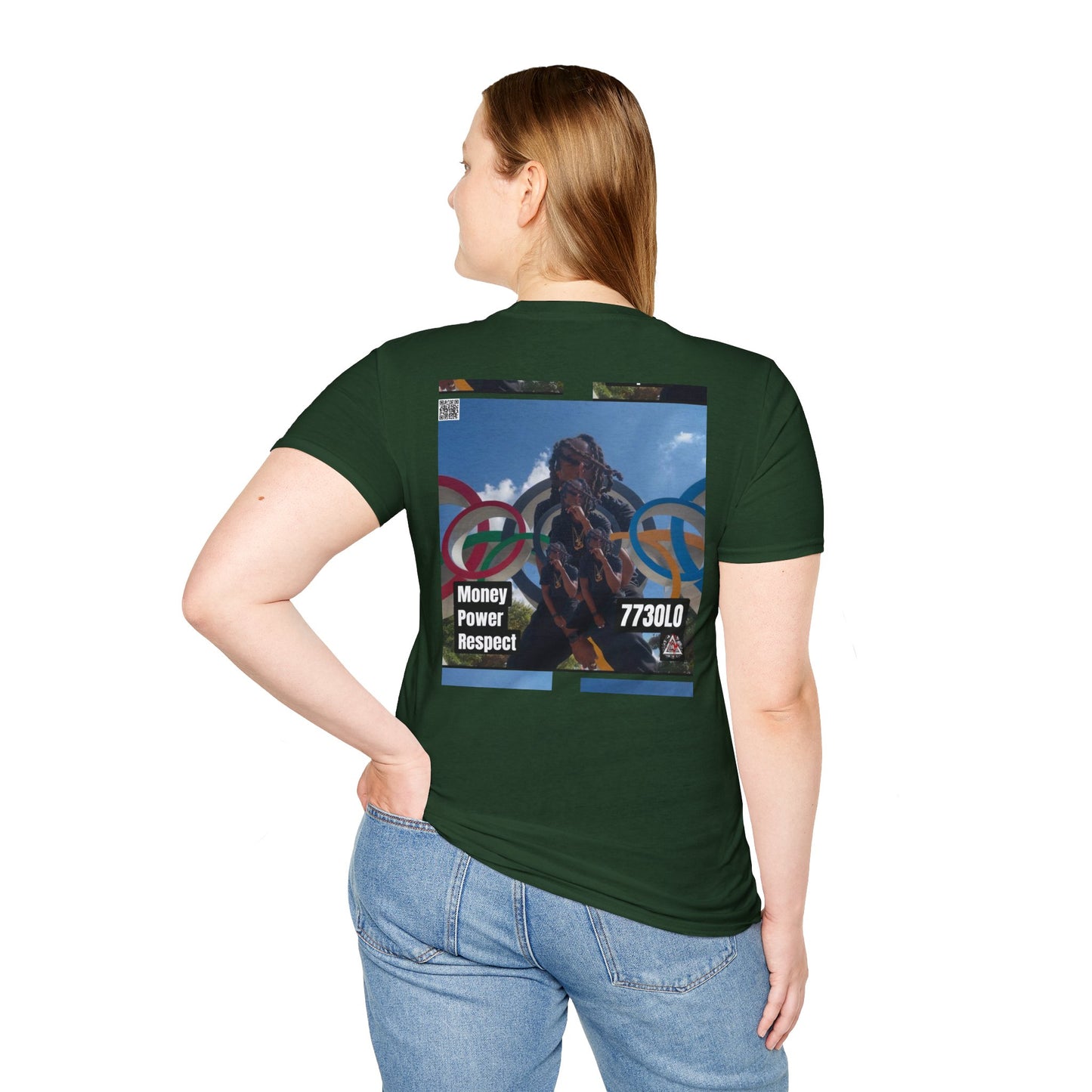 773OLO - MONEY POWER RESPECT GRAPHIC T -SHIRT