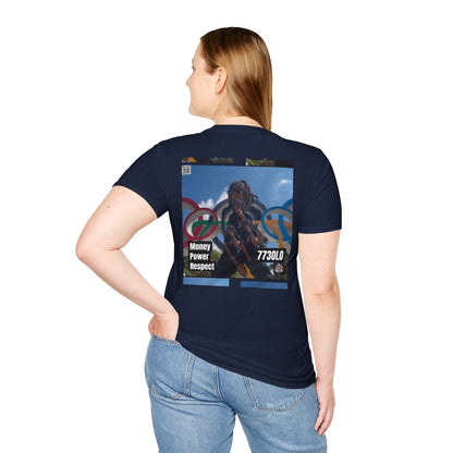 773OLO - MONEY POWER RESPECT GRAPHIC T -SHIRT