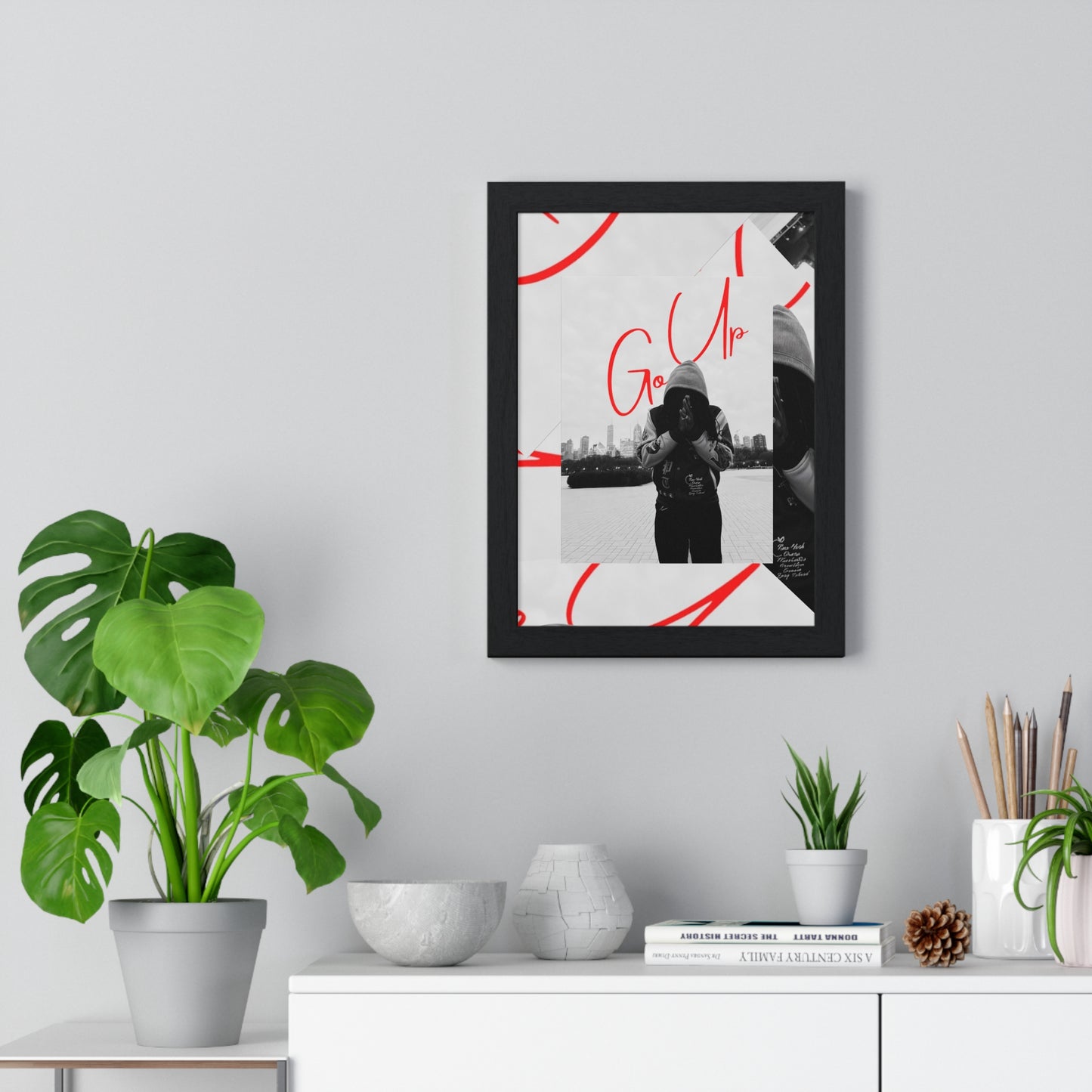GO UP ALBUM POSTER (FRAMED)