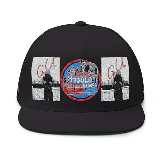 GO UP EMBROIDERED SNAP BACK